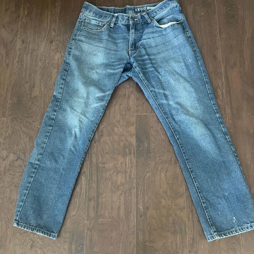 Izod slim straight size 38” x 32”
